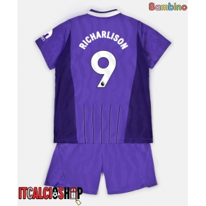 Tottenham Hotspur Richarlison #9 Terza Maglia Bambino 2026-27 Manica Corta (+ Pantaloni corti)